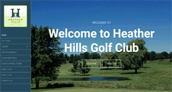 Desktop Screenshot of heatherhills.net