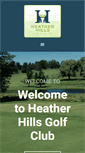 Mobile Screenshot of heatherhills.net