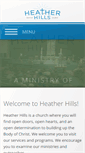 Mobile Screenshot of heatherhills.org